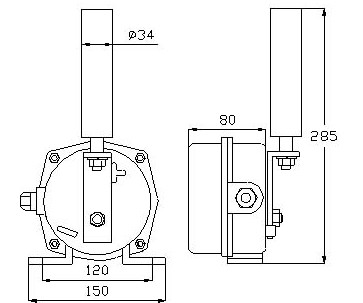 BPP-02GKH-10-30防爆兩級(jí)跑偏開關(guān)_跑偏開關(guān)KBW-220p跑偏控制器工廠直供