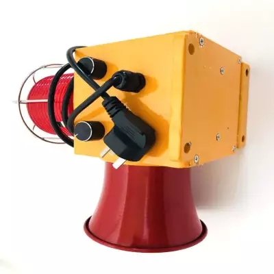 BSG-LED粉磨設備聲光報警器、CS116AL-D-24-R多種語音可選聲光報警器24V電壓生產